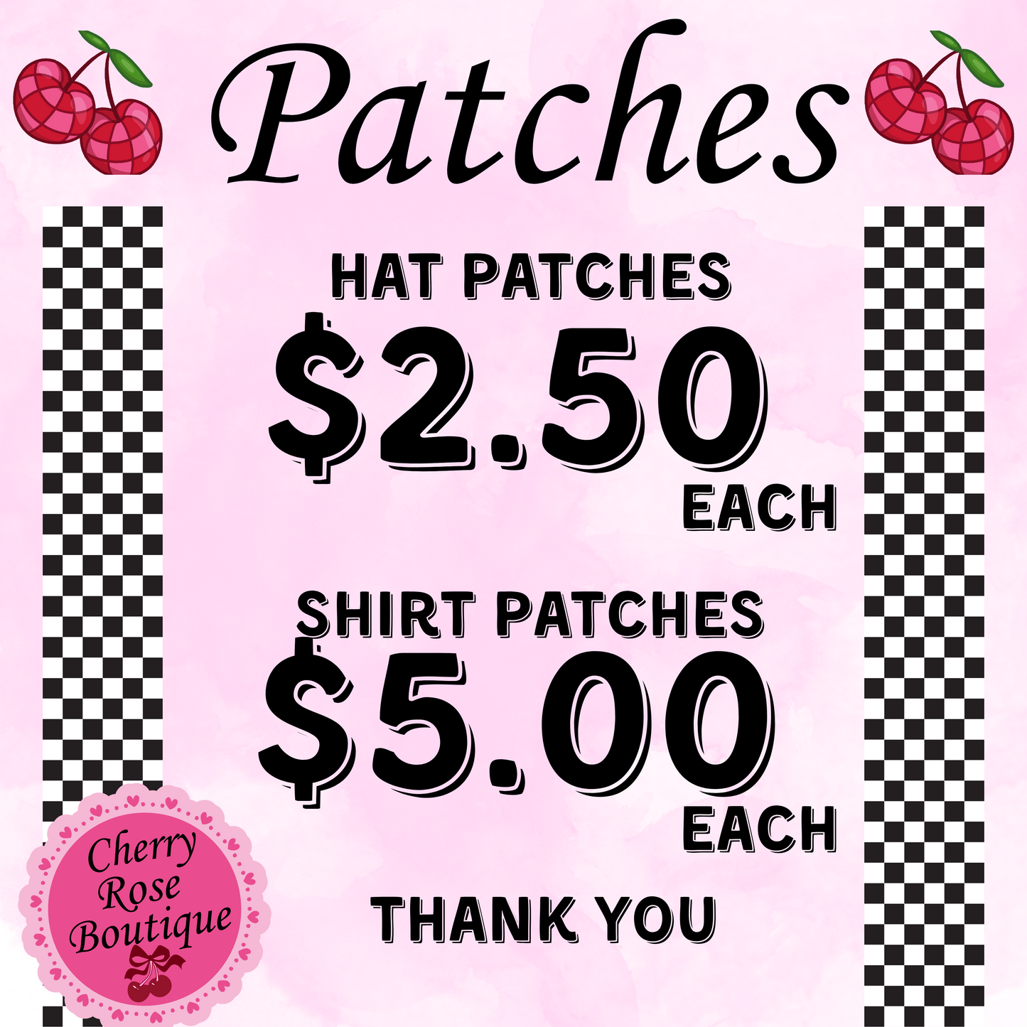 DESTASH PATCHES, HATS AND ALL THINGS