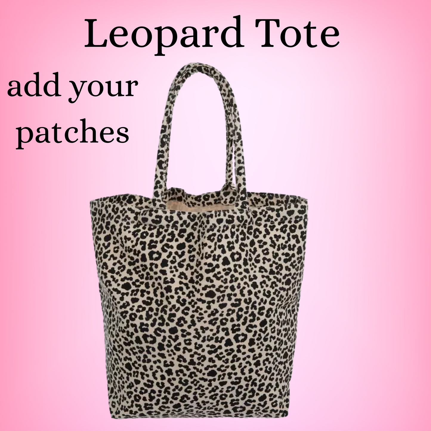 Canvas Totes Big and Small with Patches