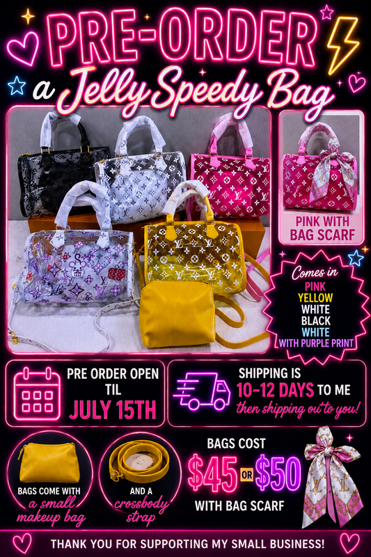 Speedy Jelly Bag PRE-ORDER