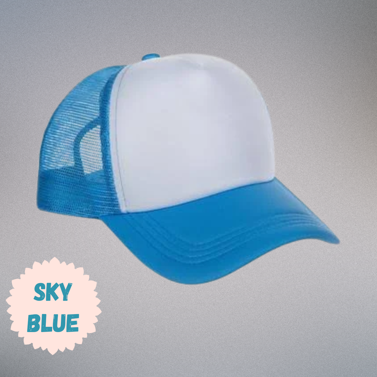 Trucker Hats, Transfer Designs, Summer Hats, Add a chain or pin