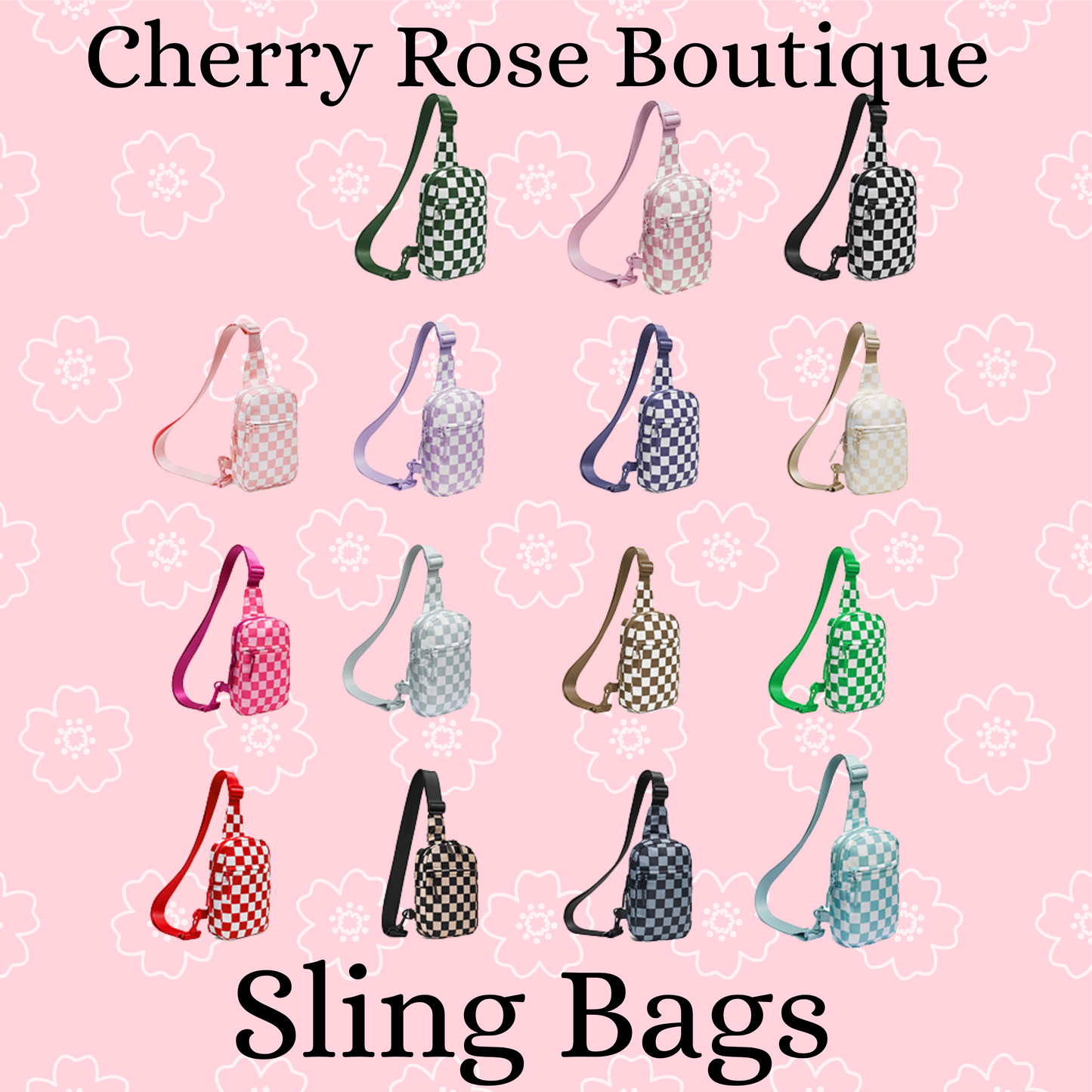 Sling Bag (Checkered)