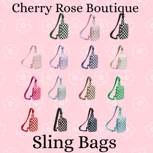 Sling Bag (Checkered)