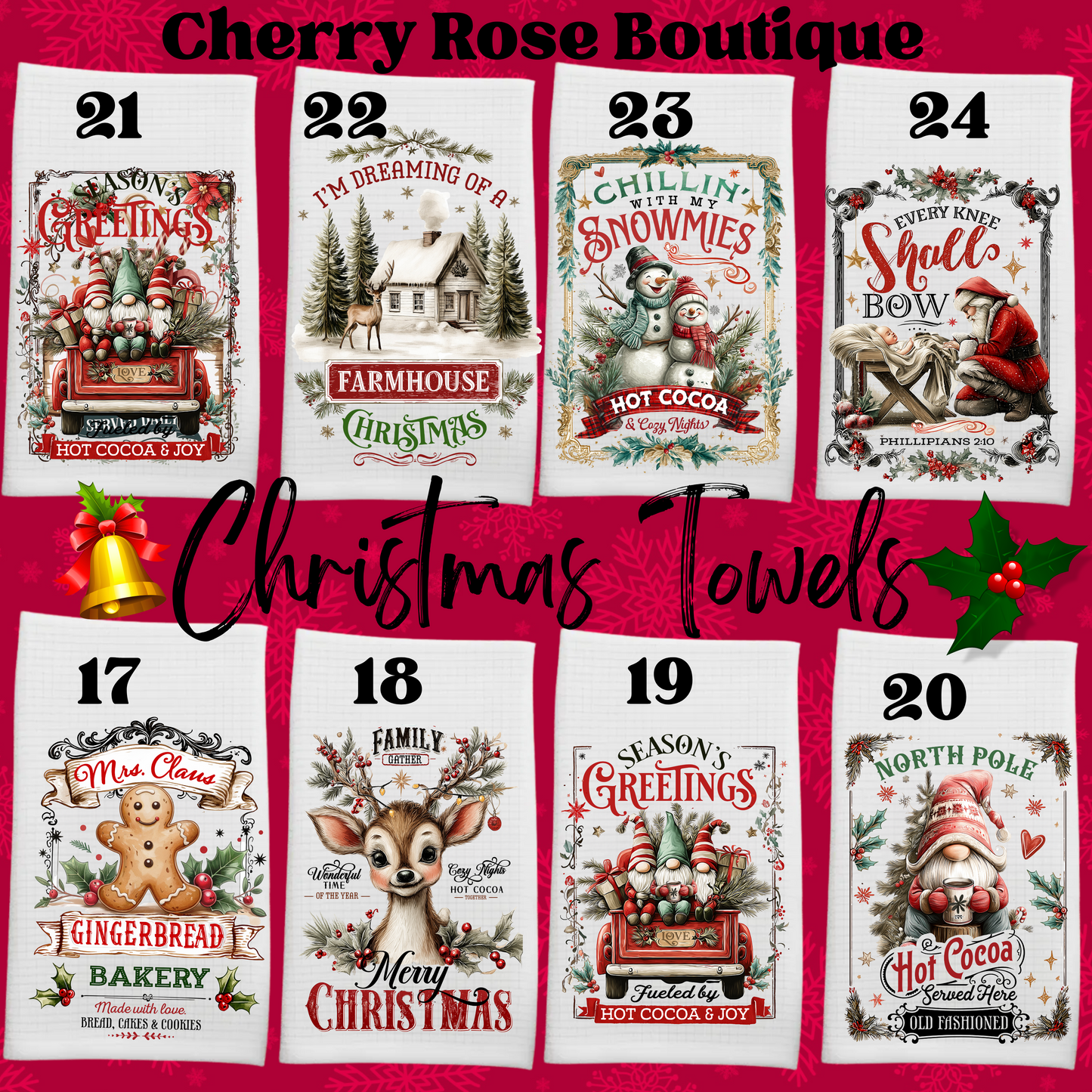 Christmas Kitchen Towels