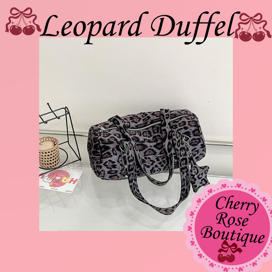 Duffel Camo & Leopard Print