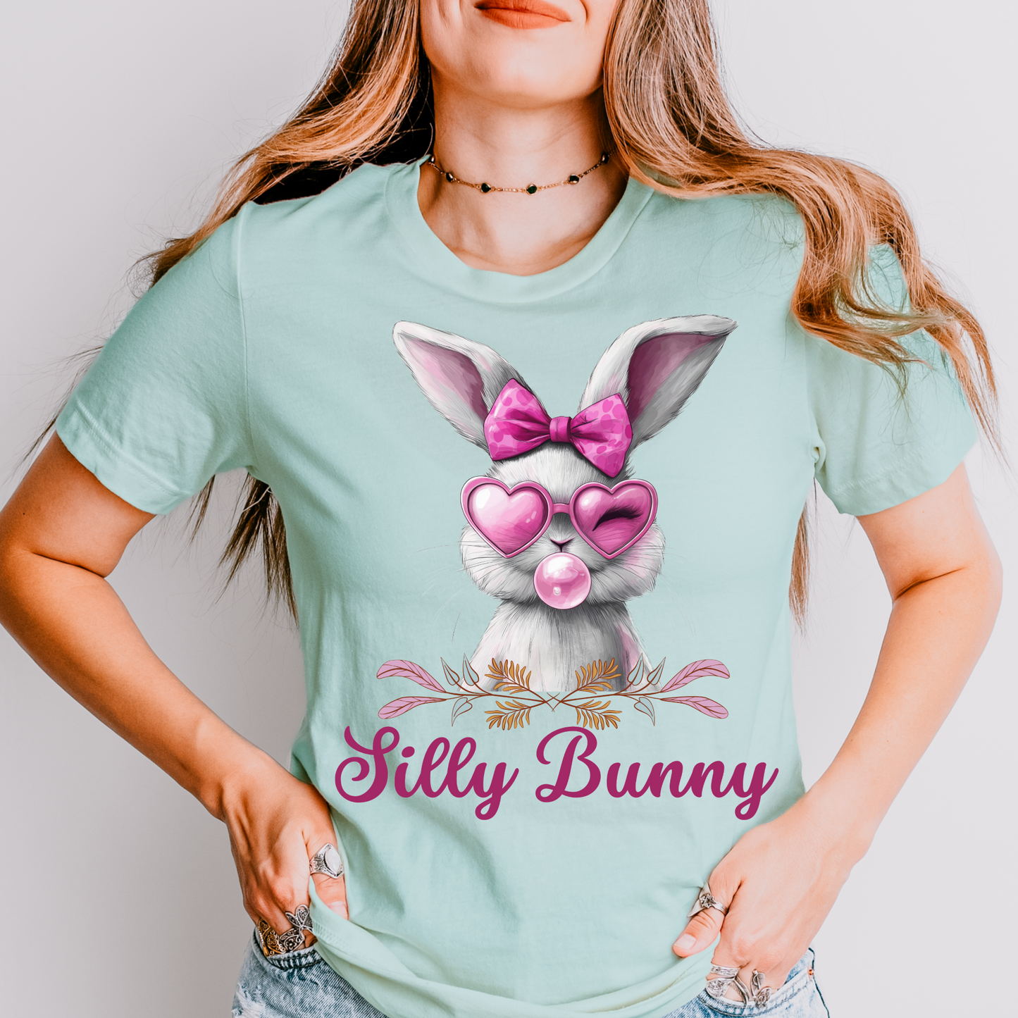 Silly Bunny Shirt, Bunny Tshirt, Easter Silly Bunny Tee