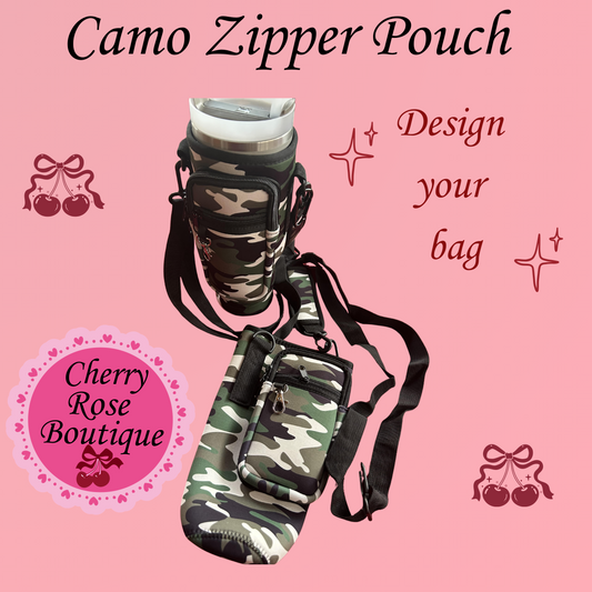 Koozie's and Camo Zipper Pouch
