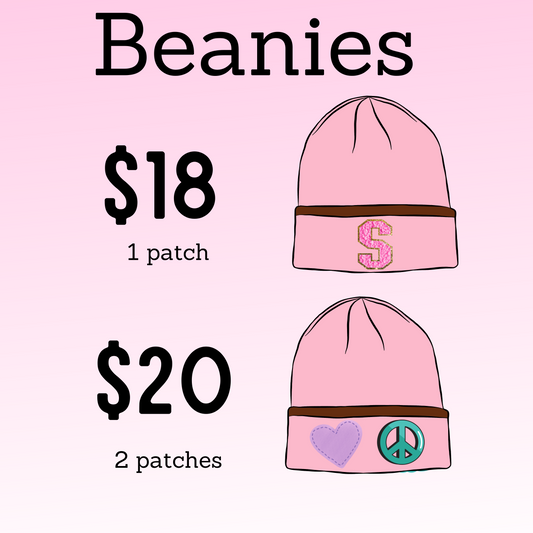 Beanies with Patches