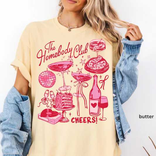 The Homebody Club T-Shirt, The Homebody Club Shirt
