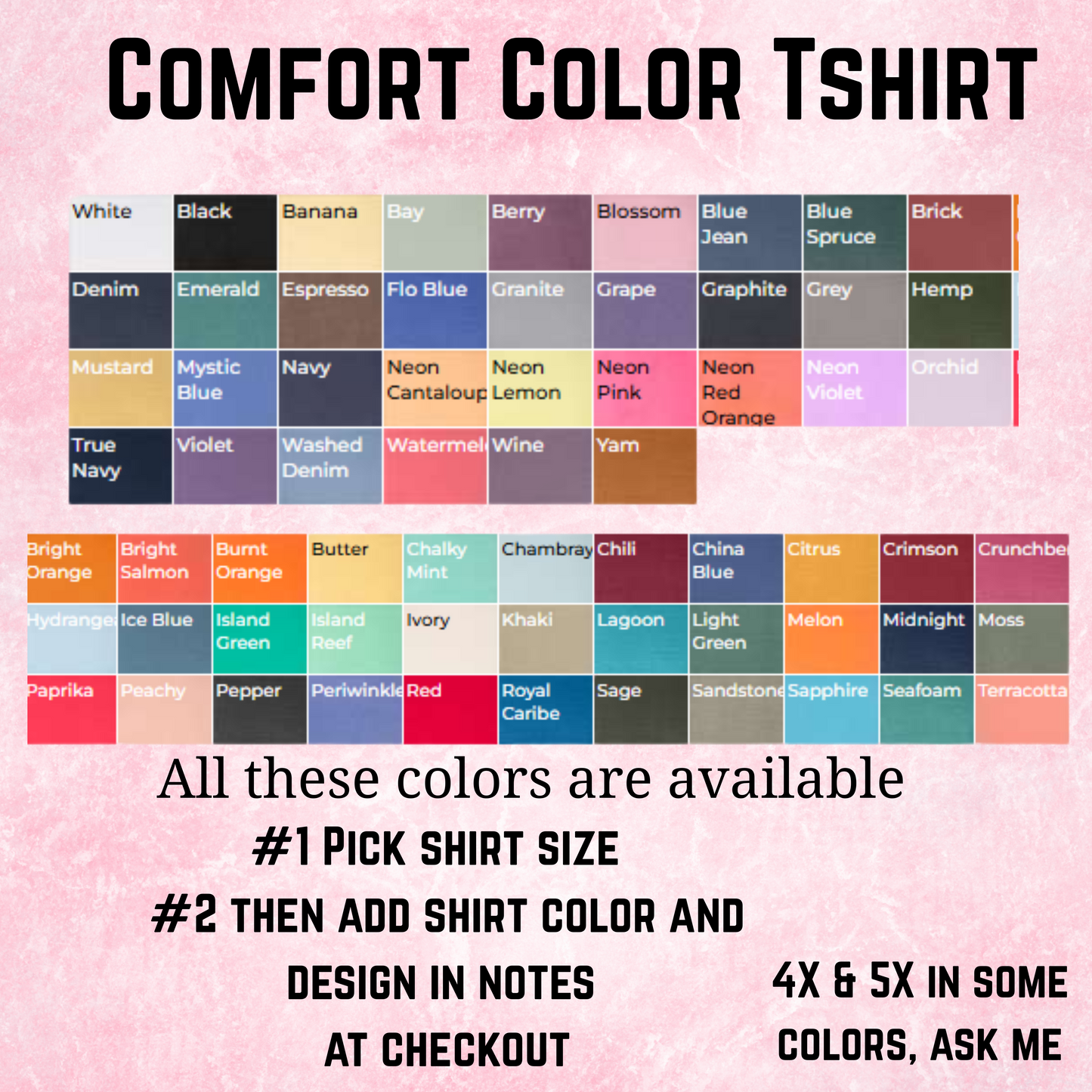 Claim Live Tshirts, Gildan Tee's, Long Sleeve, Crewneck and Comfort Color