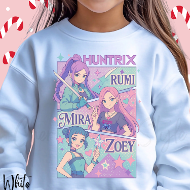 Huntrix K-Pop Sweatshirt-Youth Size