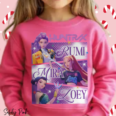 Huntrix K-Pop Sweatshirt-Youth Size