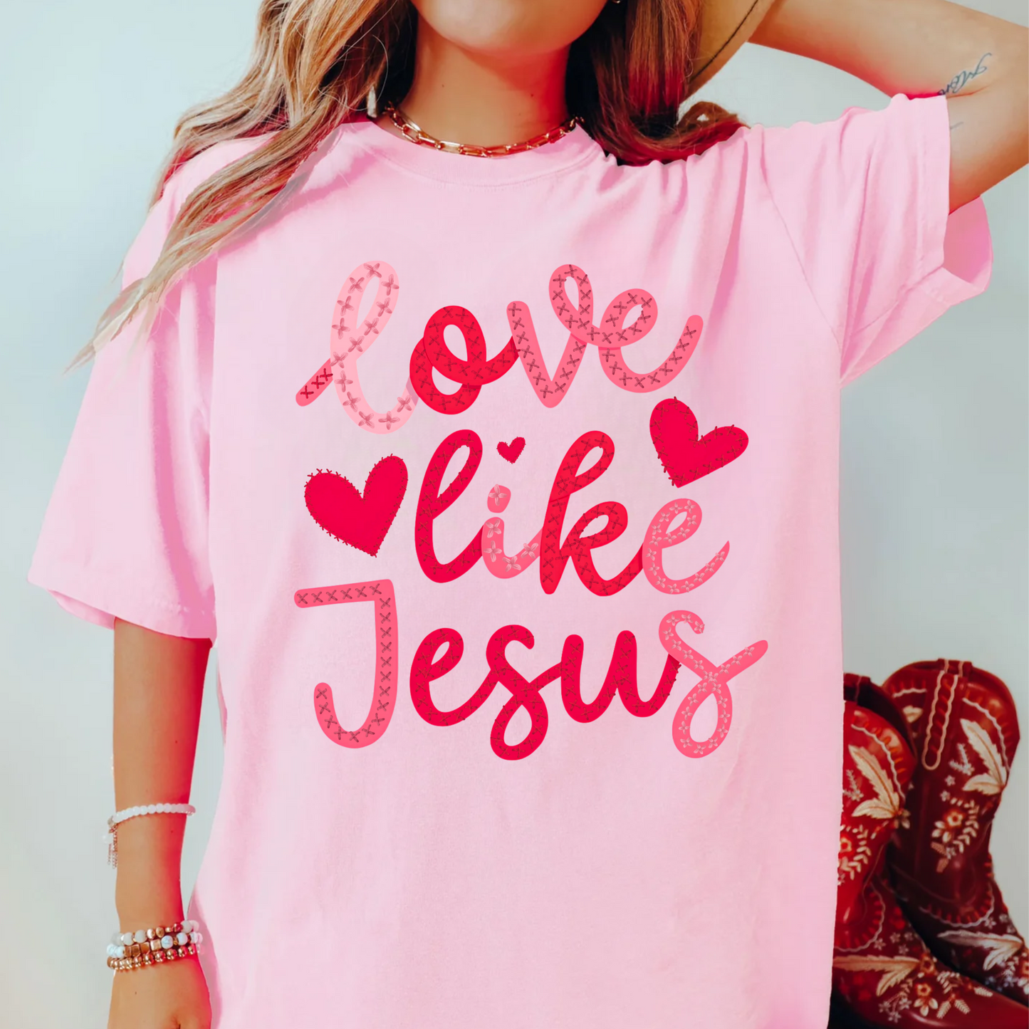 Love like Jesus Shirt, Christian Faith Shirt